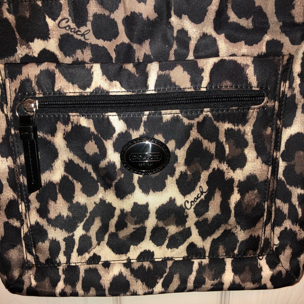 Coach Leopard Crossbody Bag (Like New)